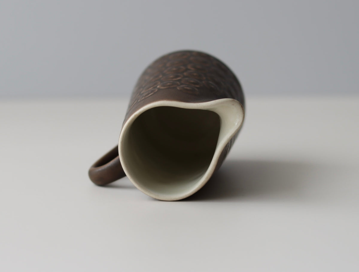 Jens.H.Quistgaard （イェンス・クイストゴー） Azur umbra （アズール アンブラ） creamer │ 北欧ヴィンテージ デンマーク 食器 クリーマー プラム 陶磁器