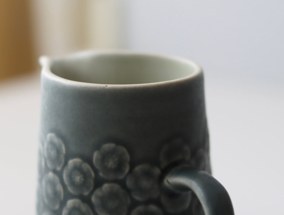 Jens.H.Quistgaard （イェンス・クイストゴー） Azur （アズール）creamer │ 北欧ヴィンテージ デンマーク 食器 クリーマー プラム 陶磁器