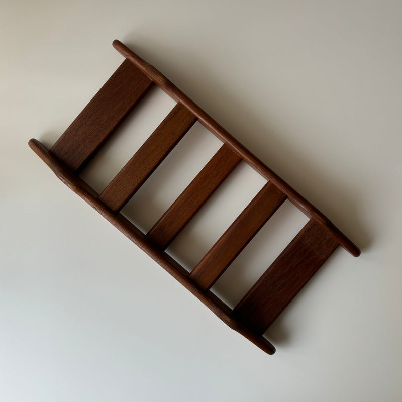 Jens.H.Quistgaard （イェンス・クイストゴー ）  teak/glass serving dish │ 北欧ヴィンテージ デンマーク チーク/ガラス