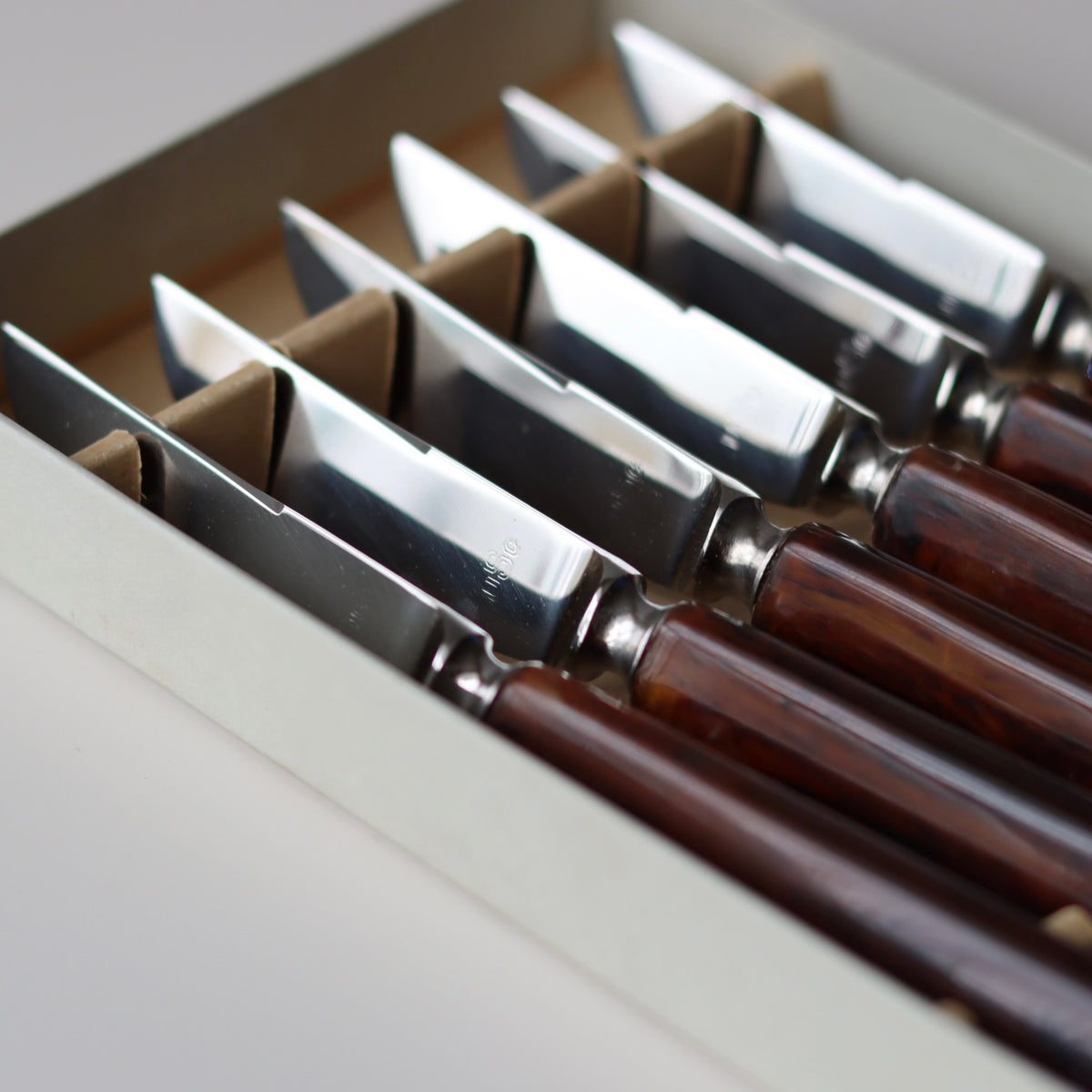 USC Kaj Bojesen（カイ・ボイスン） fruit knife 6pcs │ 北欧ヴィンテージ デンマーク カトラリー フルーツナイフ ステンレス/樹脂