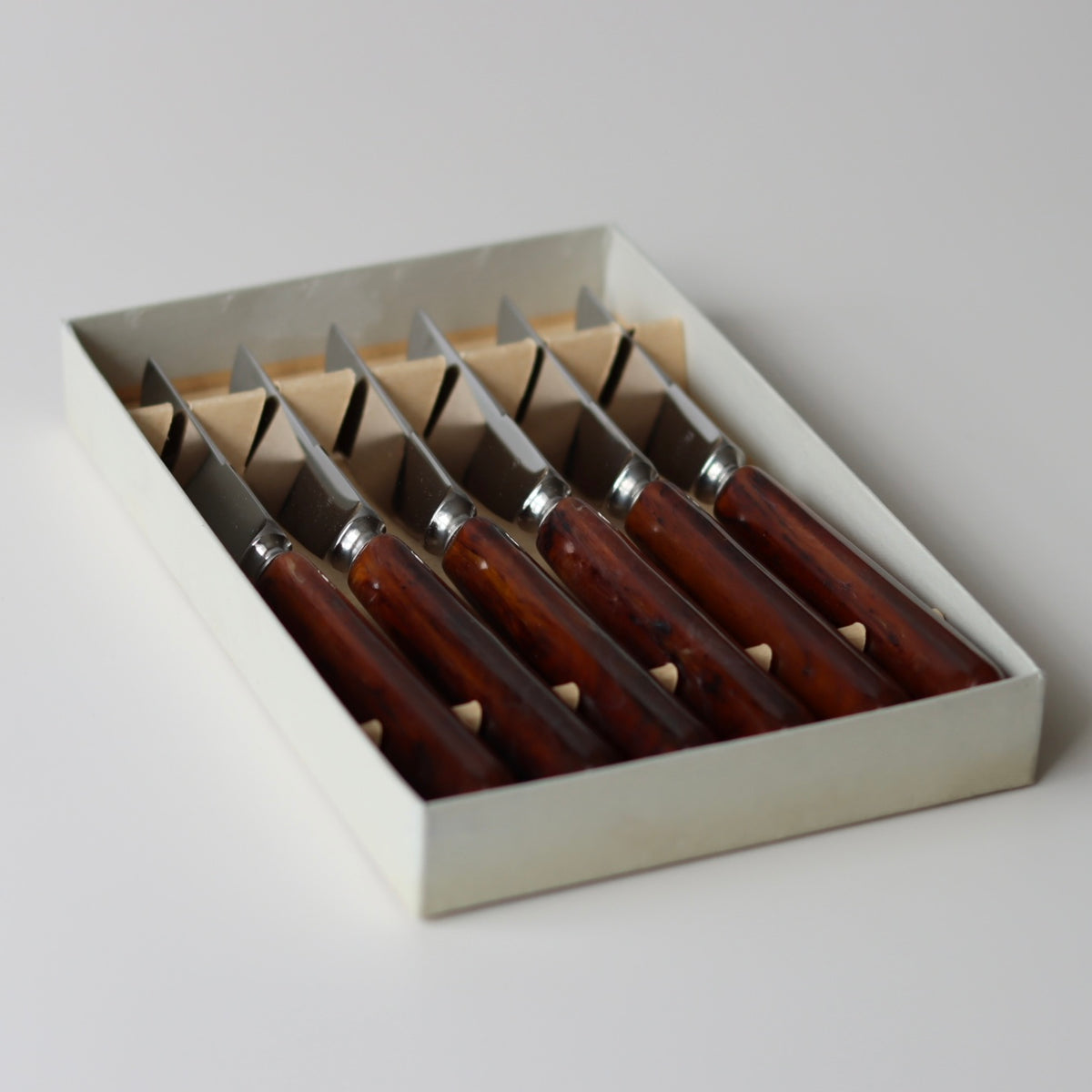USC Kaj Bojesen（カイ・ボイスン） fruit knife 6pcs │ 北欧ヴィンテージ デンマーク カトラリー フルーツナイフ ステンレス/樹脂