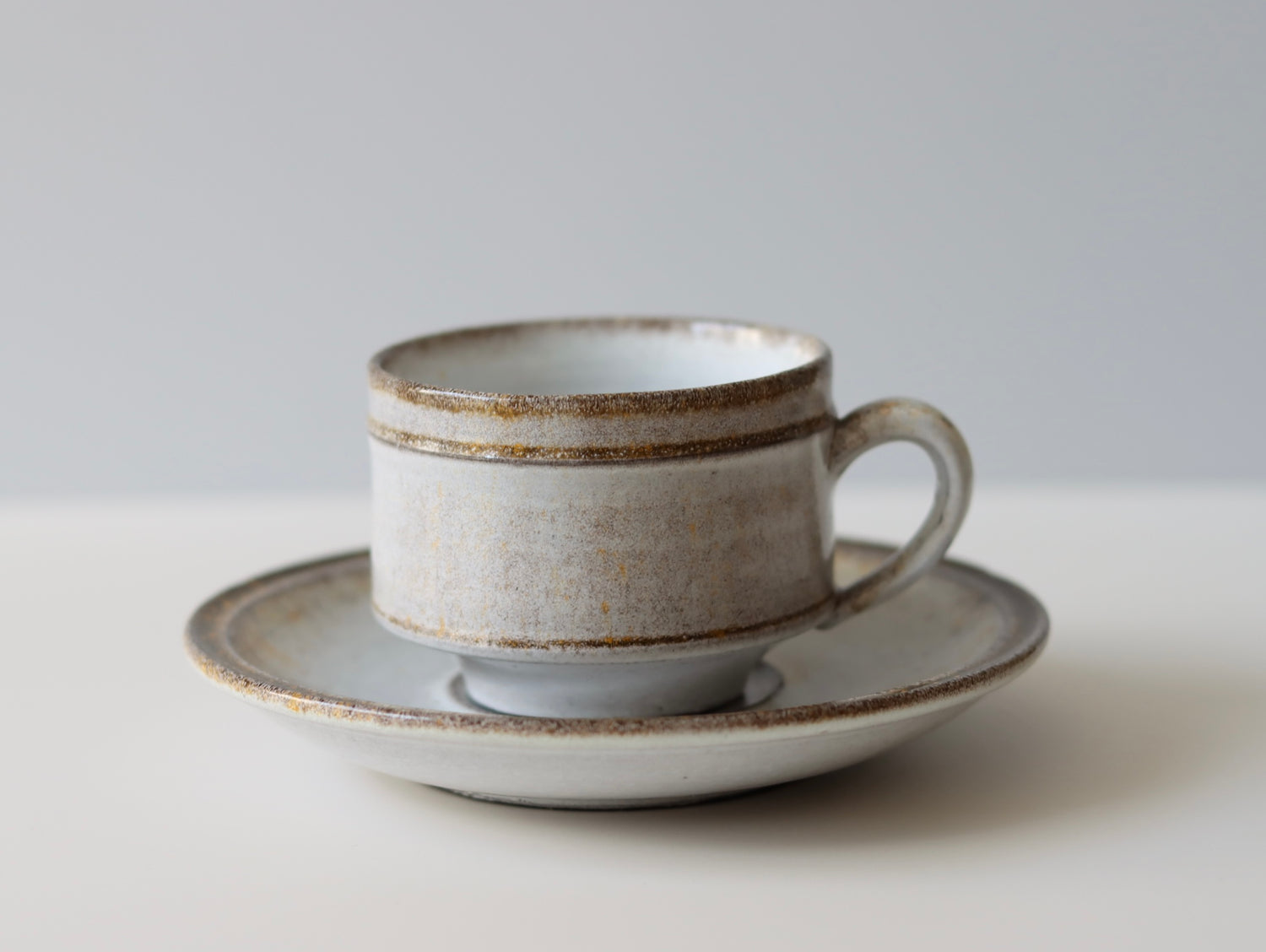 【北欧 デンマーク ヴィンテージ】Orla Jeppesen （オーラ・イェッペセン） tea cup saucer