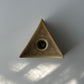 【北欧 デンマーク ヴィンテージ】 Quistgaard （クイストゴー ）  Relief （レリーフ） triangular candle holder