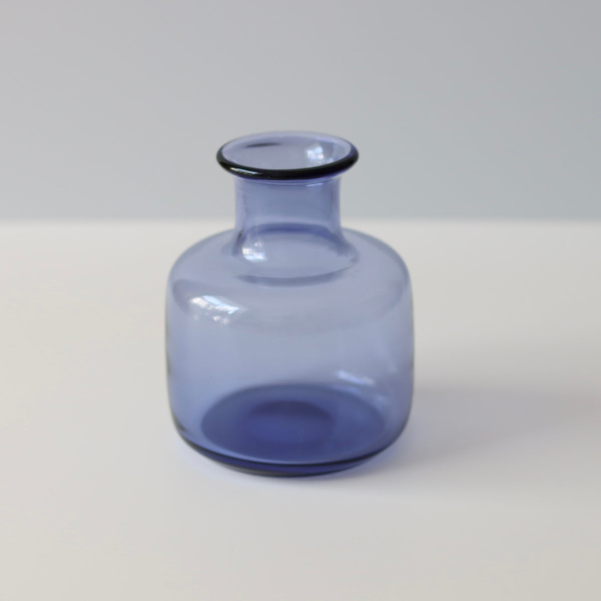 Holmegaard （ホルムガード） Safir（サファイア）vase Per Lütken │ 北欧ヴィンテージ デンマーク ガラス 花瓶