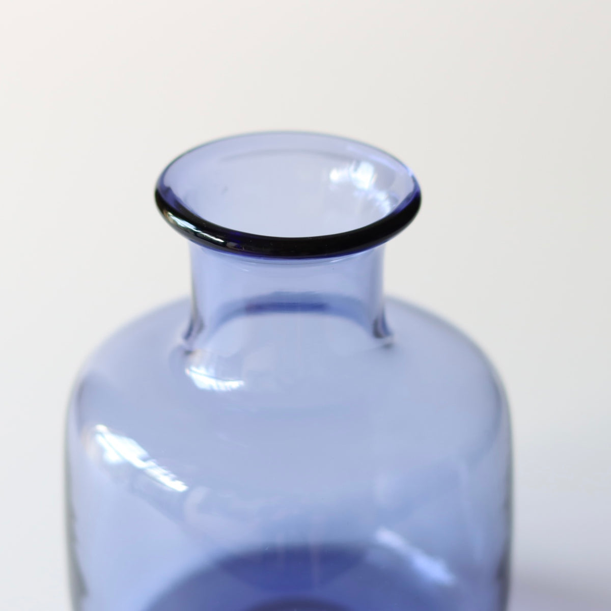Holmegaard （ホルムガード） Safir（サファイア）vase Per Lütken │ 北欧ヴィンテージ デンマーク ガラス 花瓶