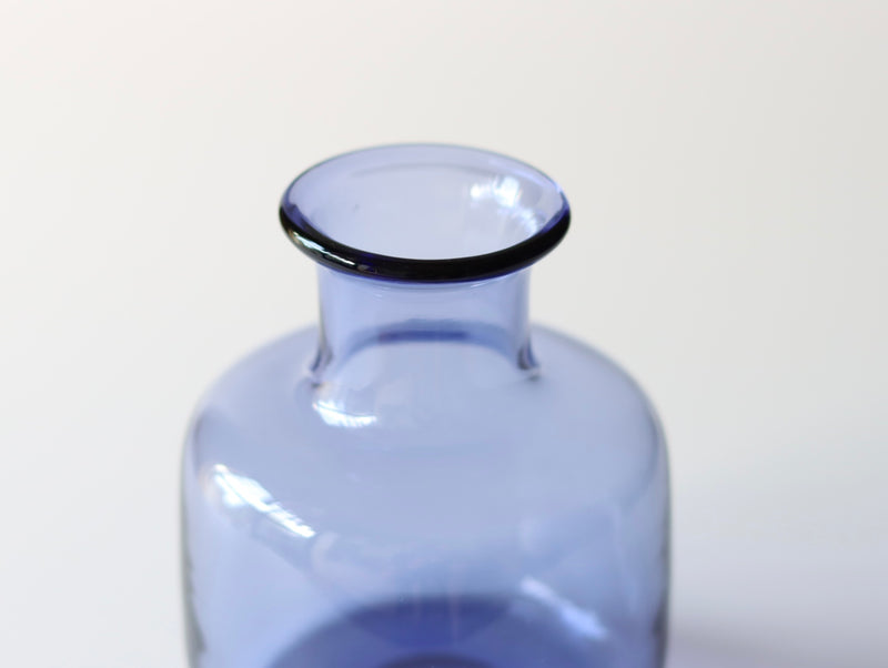 Holmegaard （ホルムガード） Safir（サファイア）vase Per Lütken │ 北欧ヴィンテージ デンマーク ガラス 花瓶