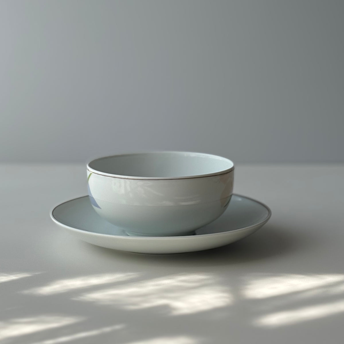 【北欧 デンマーク ヴィンテージ】B&G（ビング・オー・グレンダール） Blue Orchid（ブルーオーキッド） tea C/S
