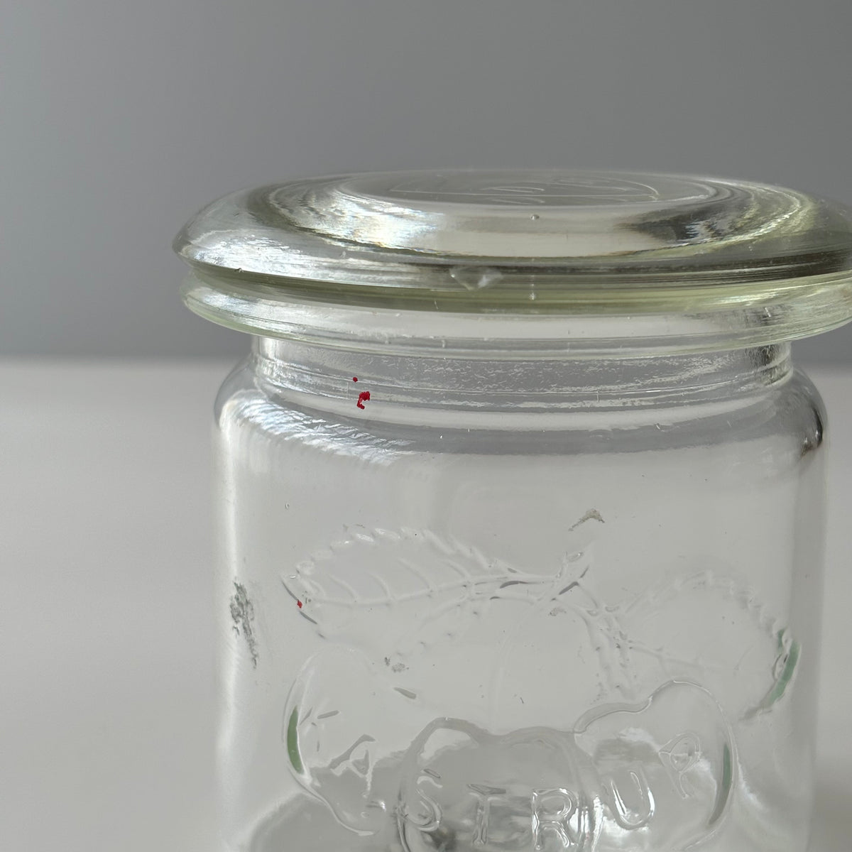 Holmegaard （ホルムガード）jar │ 北欧ヴィンテージ デンマーク ジャー ガラス さくらんぼ
