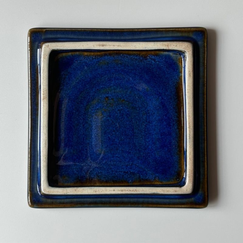 Soholm（スーホルム） Rosewood box │ 北欧ヴィンテージ デンマーク 小物入れ 陶磁器/ローズウッド