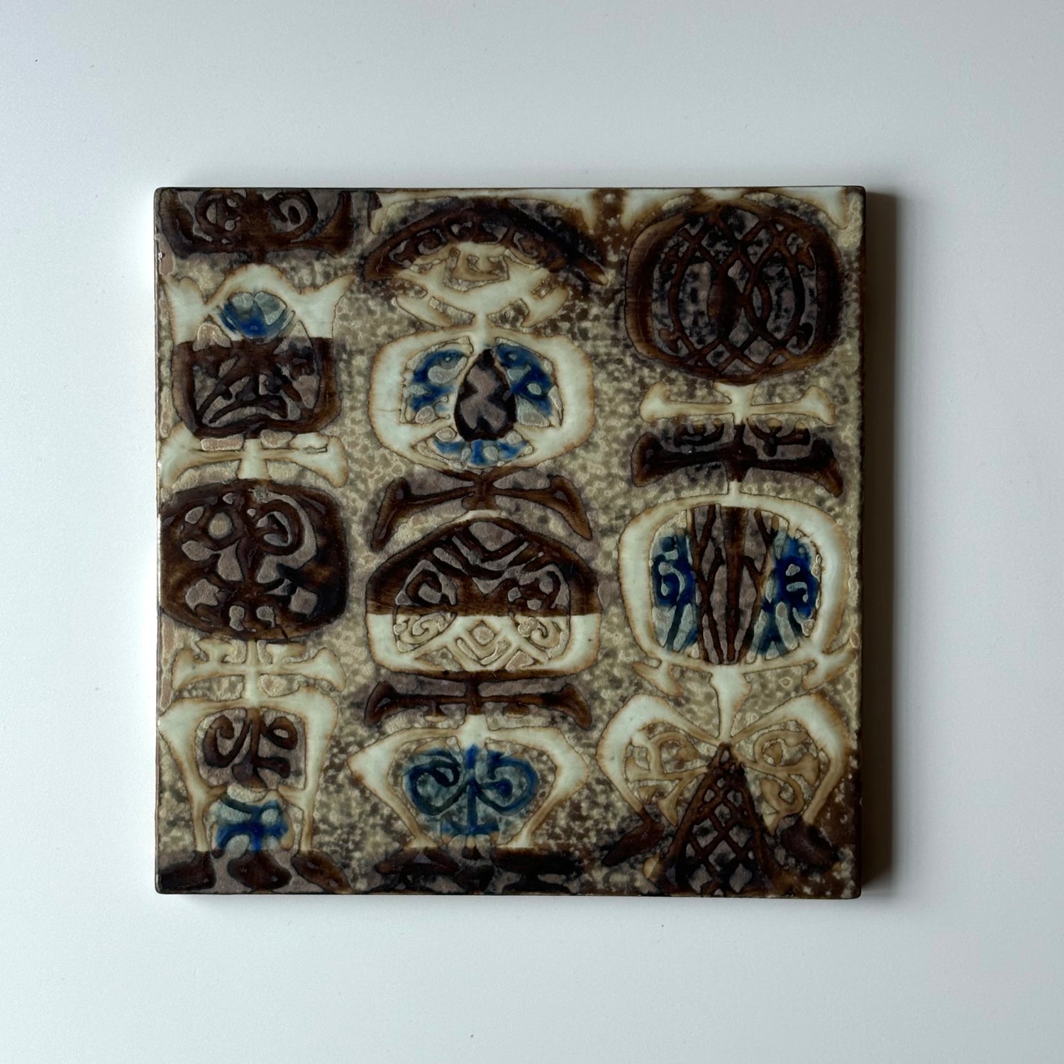 【北欧 デンマーク ヴィンテージ】Royal copenhagen （ロイヤルコペンハーゲン） Baca （バッカ）tile NT