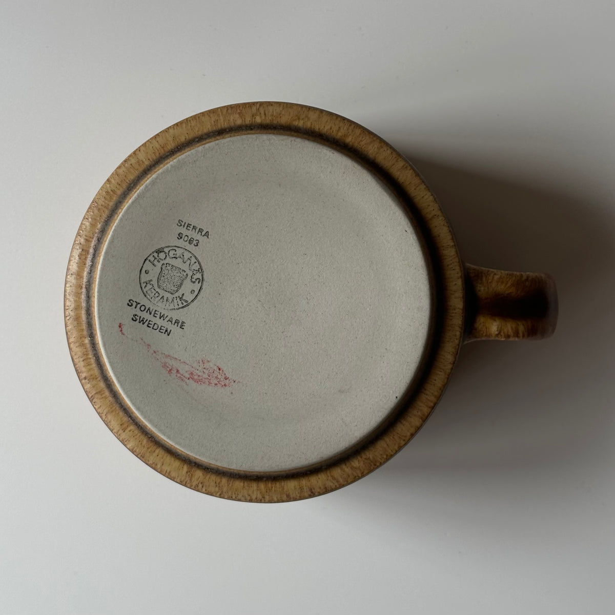 Hoganas Keramik （ホガナス・ケラミック） Sierra（シエッラ） tea cup saucer │ 北欧 スウェーデン ヴィンテージ ティーカップ 陶磁器