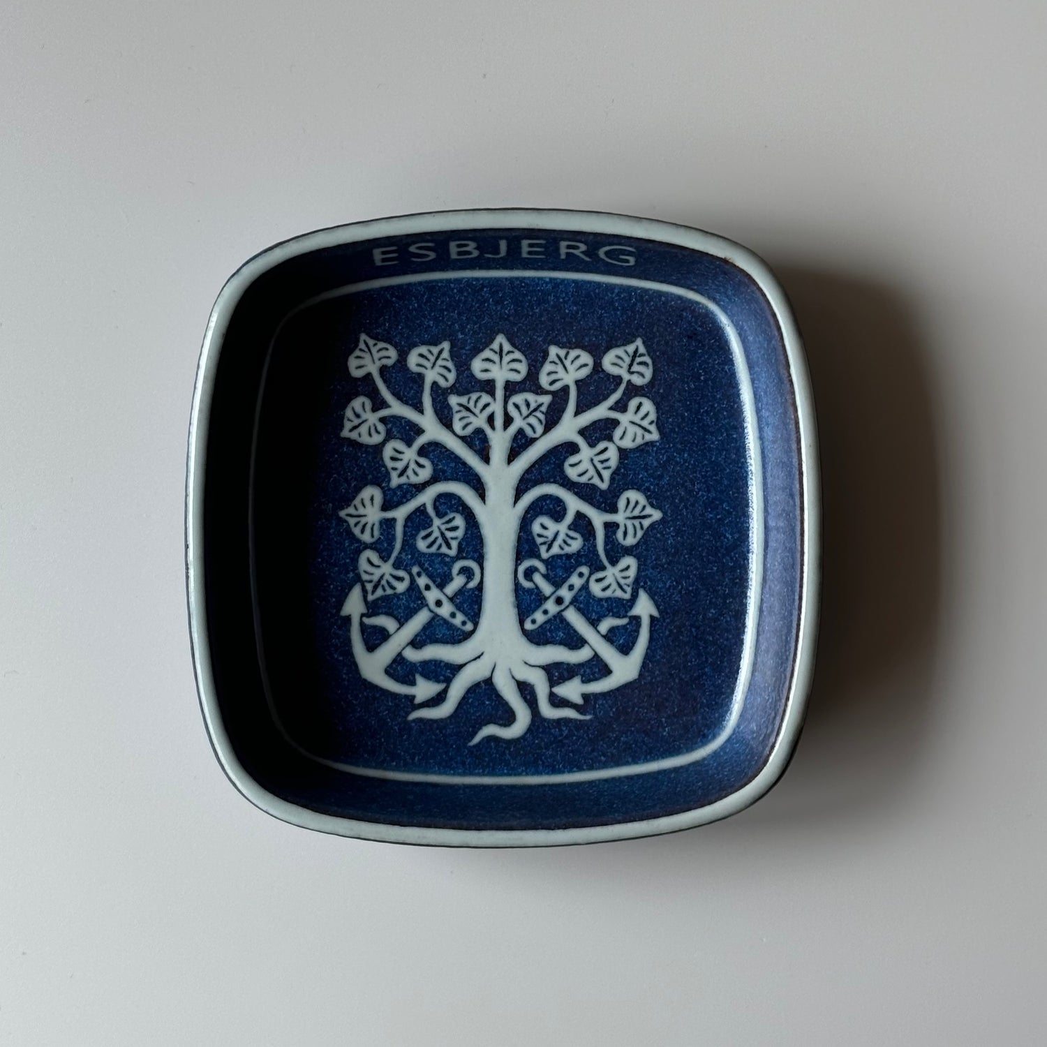 【北欧 デンマーク ヴィンテージ】Royal copenhagen （ロイヤルコペンハーゲン） Baca （バッカ） plate Esbjerg NT