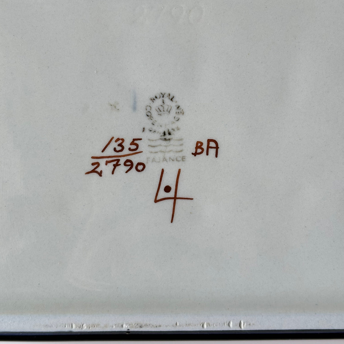 Royal copenhagen （ロイヤルコペンハーゲン） Tenera （テネラ）plate ILK 135 / 2790 │ 北欧ヴィンテージ デンマーク 食器 プレート 陶磁器