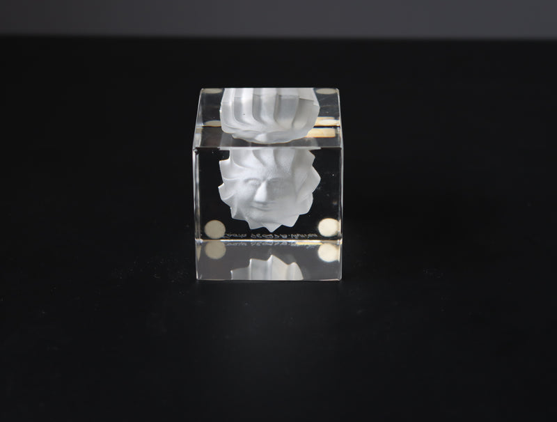 Kosta Boda （コスタ・ボダ） Bertil Vallien（バーティル・ヴァリーン） Crystal Fantasy（クリスタルファンタジー）sunny fase 98627 │ 北欧 スウェーデン ヴィンテージ ガラスアート 太陽の顔