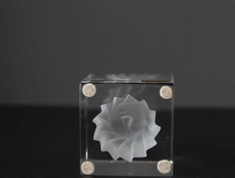 Kosta Boda （コスタ・ボダ） Bertil Vallien（バーティル・ヴァリーン） Crystal Fantasy（クリスタルファンタジー）sunny fase 98627 │ 北欧 スウェーデン ヴィンテージ ガラスアート 太陽の顔