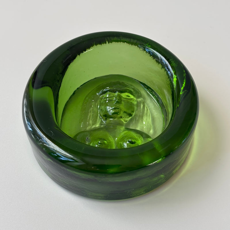 Boda（ボダ） 女性モチーフ アッシュトレイ グリーン 1784 / Erik Höglund ｜ 北欧ヴィンテージ スウェーデン