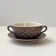 Jens.H.Quistgaard （イェンス・クイストゴー） Azur umbra （アズール アンブラ） soup cup saucer │ 北欧ヴィンテージ デンマーク 食器 スープカップ 陶磁器