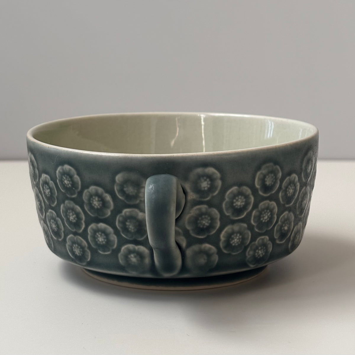 Jens.H.Quistgaard （イェンス・クイストゴー） Azur （アズール） soup cup saucer（蓋付き） │ 北欧ヴィンテージ デンマーク 食器 スープカップ 陶磁器