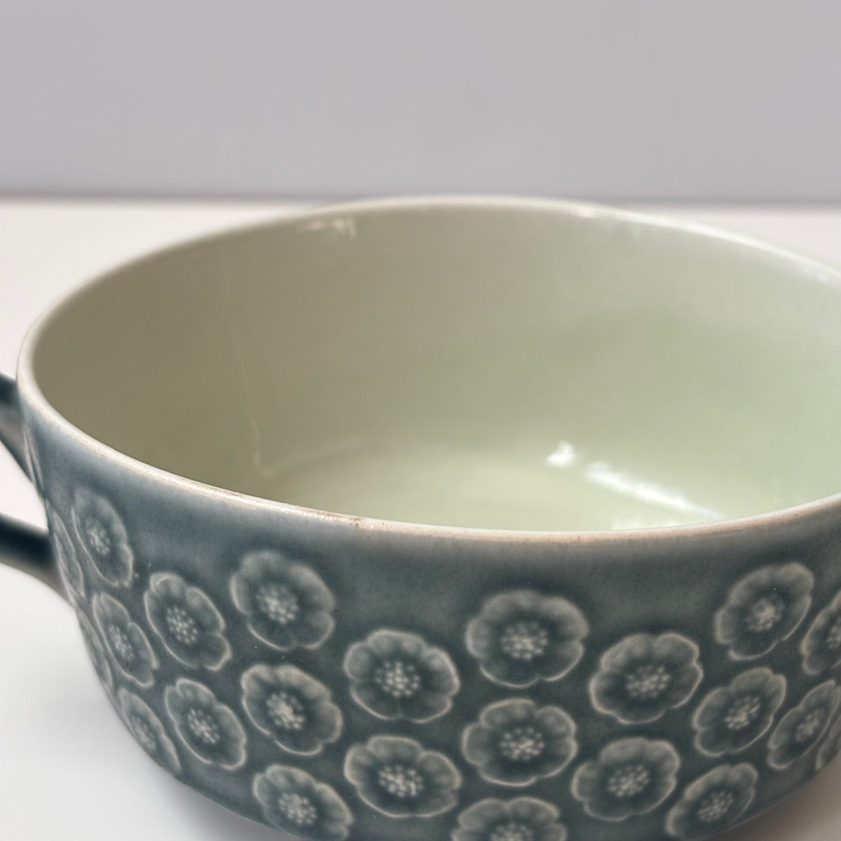 Jens.H.Quistgaard （イェンス・クイストゴー） Azur （アズール） soup cup saucer（蓋付き） │ 北欧ヴィンテージ デンマーク 食器 スープカップ 陶磁器