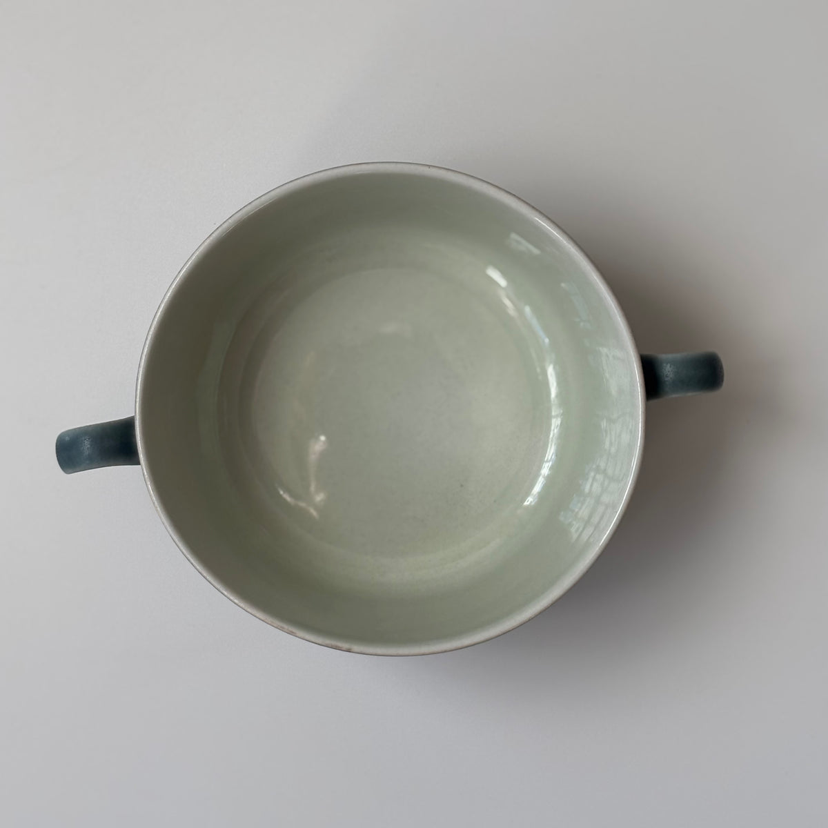 Jens.H.Quistgaard （イェンス・クイストゴー） Azur （アズール） soup cup saucer（蓋付き） │ 北欧ヴィンテージ デンマーク 食器 スープカップ 陶磁器