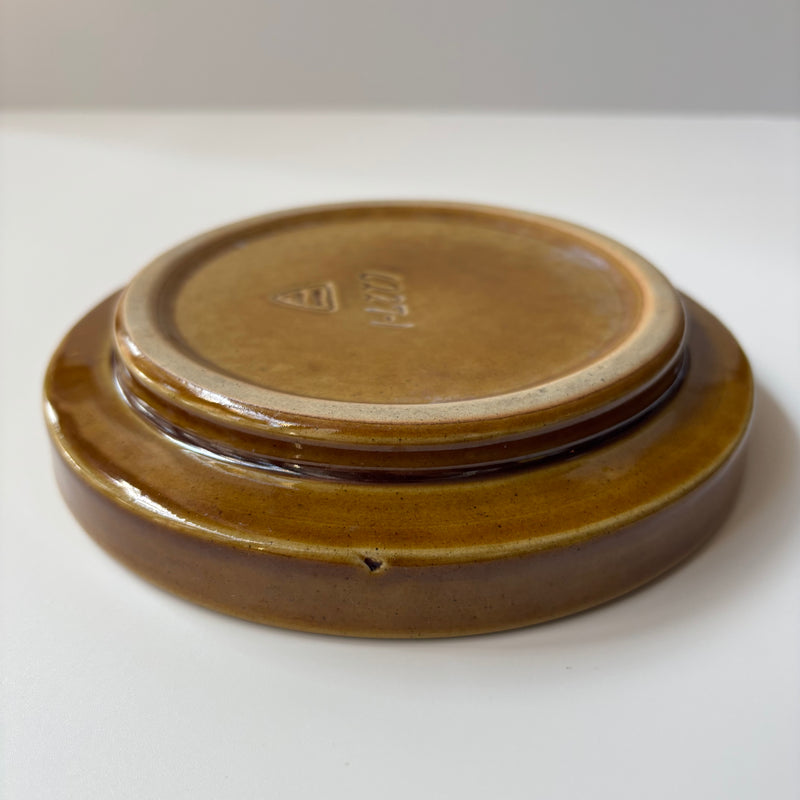 Michael Andersen&son （マイケル・アンダーセン） 16cm plate brown  │ 北欧ヴィンテージ デンマーク 食器 プレート 陶磁器