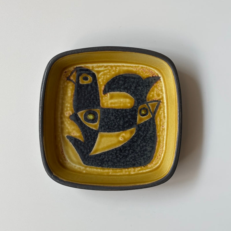 Royal copenhagen （ロイヤルコペンハーゲン） Baca （バッカ） plate bird │ 北欧ヴィンテージ デンマーク 食器 プレート 陶磁器