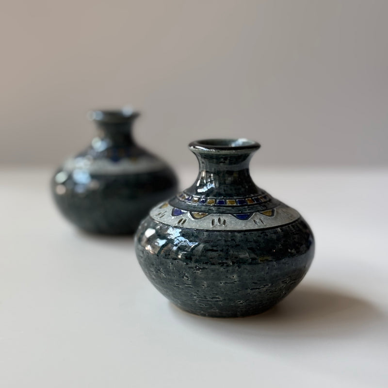 Hoganas Keramik （ホガナス・ケラミック） small vase  │ 北欧 スウェーデン ヴィンテージ 花瓶 陶磁器