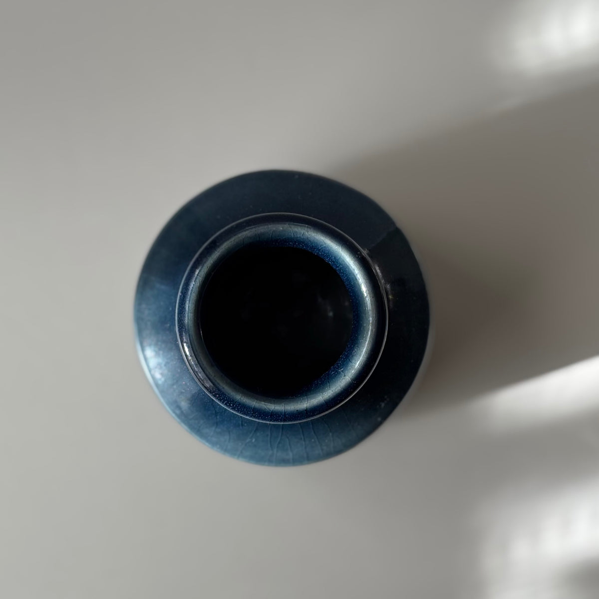 Michael Andersen&son （マイケル・アンダーセン） small vase blue │ 北欧ヴィンテージ デンマーク 花瓶 陶磁器