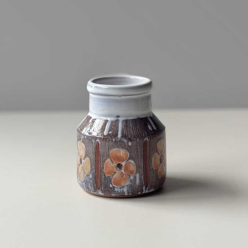Laholm（ラホルム）vase flower │ 北欧ヴィンテージ デンマーク 花瓶 陶磁器