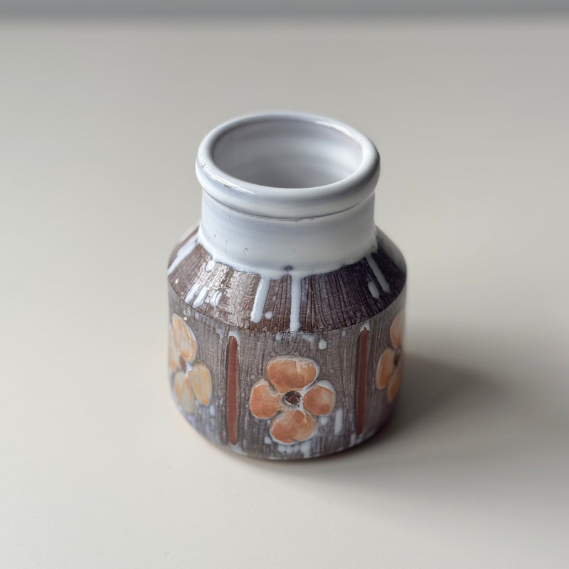 Laholm（ラホルム）vase flower │ 北欧ヴィンテージ デンマーク 花瓶 陶磁器