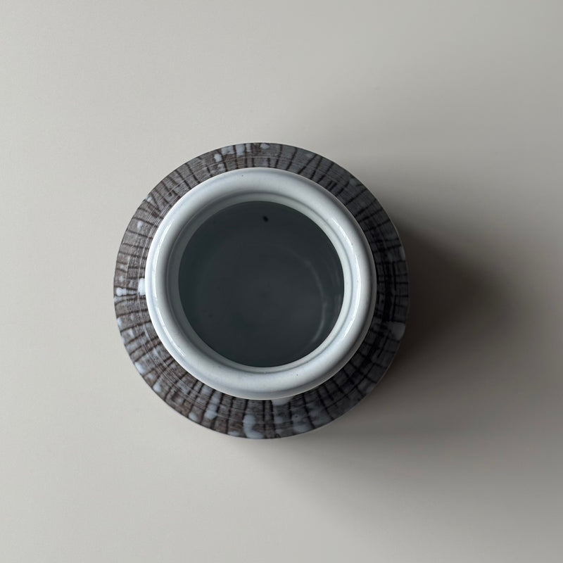 Laholm（ラホルム）vase harlequin │ 北欧ヴィンテージ デンマーク 花瓶 陶磁器