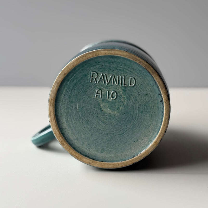 Ravnild（ラヴニルド） handle vase │ 北欧ヴィンテージ デンマーク 花瓶 陶磁器