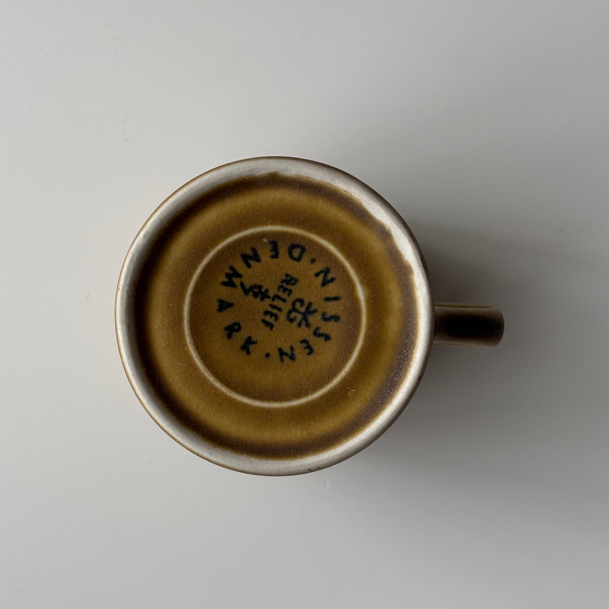 【北欧 デンマーク ヴィンテージ】Quistgaard （クイストゴー） Relief （レリーフ） coffee cup