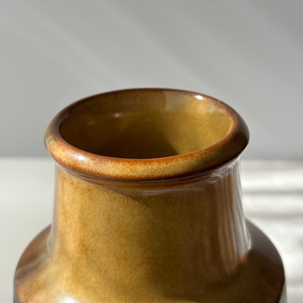 【北欧 デンマーク ヴィンテージ】Michael Andersen&son （マイケル・アンダーセン） vase large brown 1801