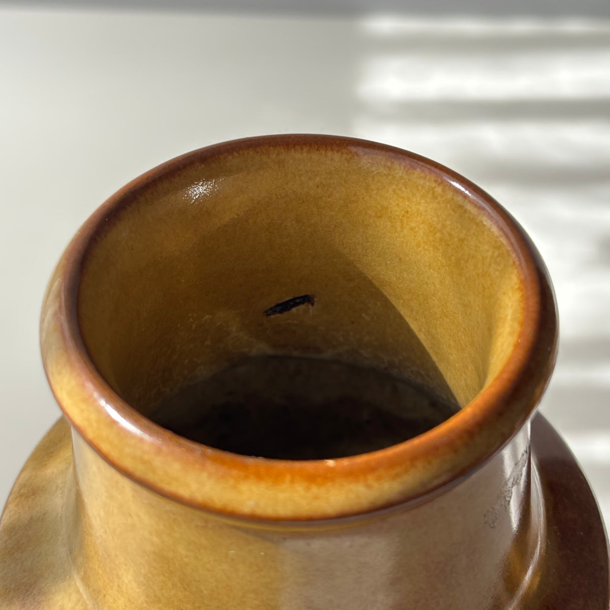 【北欧 デンマーク ヴィンテージ】Michael Andersen&son （マイケル・アンダーセン） vase large brown 1801