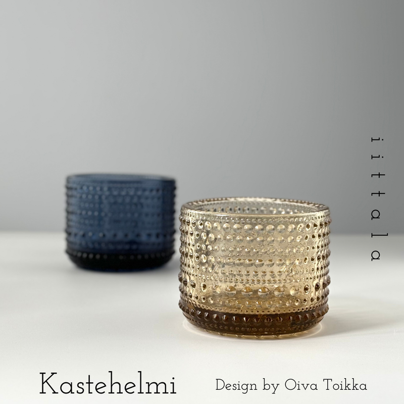 iittala  （イッタラ） Kastehelmi（カステヘルミ） candle holder │ 北欧 フィンランド ヴィンテージ キャンドルホルダー ガラス