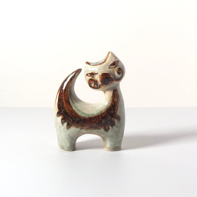 Soholm（スーホルム） cat │ 北欧ヴィンテージ デンマーク 猫 オブジェ 陶磁器