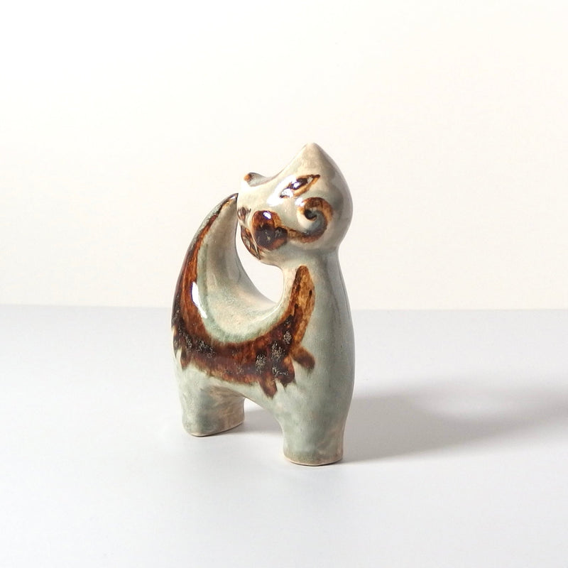 Soholm（スーホルム） cat │ 北欧ヴィンテージ デンマーク 猫 オブジェ 陶磁器