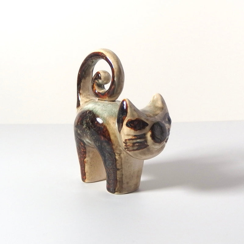 Soholm（スーホルム） cat │ 北欧ヴィンテージ デンマーク 猫 オブジェ 陶磁器
