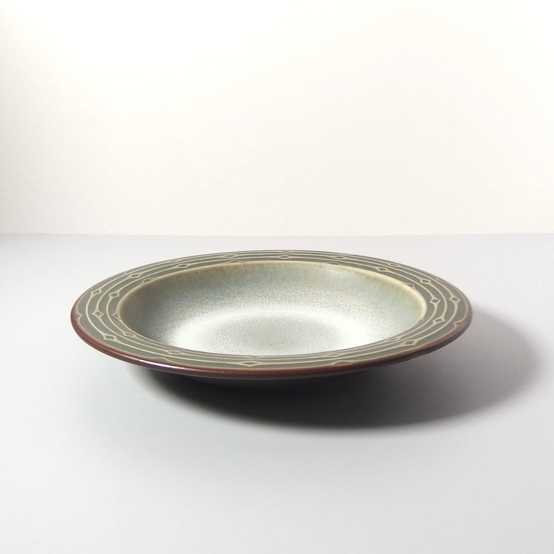 Jens.H.Quistgaard （イェンス・クイストゴー）Rune （ルーン）deep plate │ 北欧ヴィンテージ デンマーク 食器 プレート 陶磁器