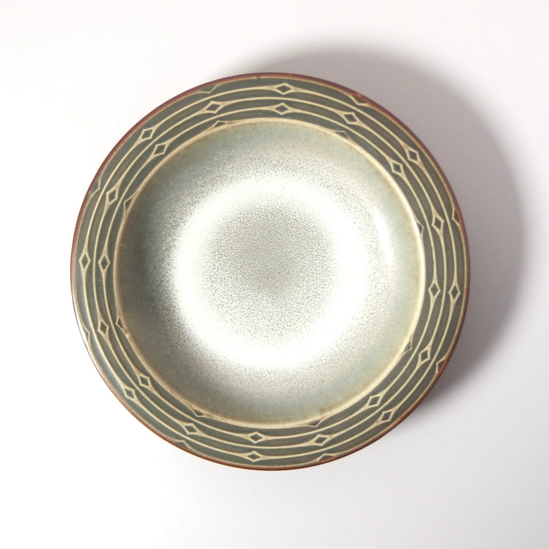 Jens.H.Quistgaard （イェンス・クイストゴー）Rune （ルーン）deep plate │ 北欧ヴィンテージ デンマーク 食器 プレート 陶磁器