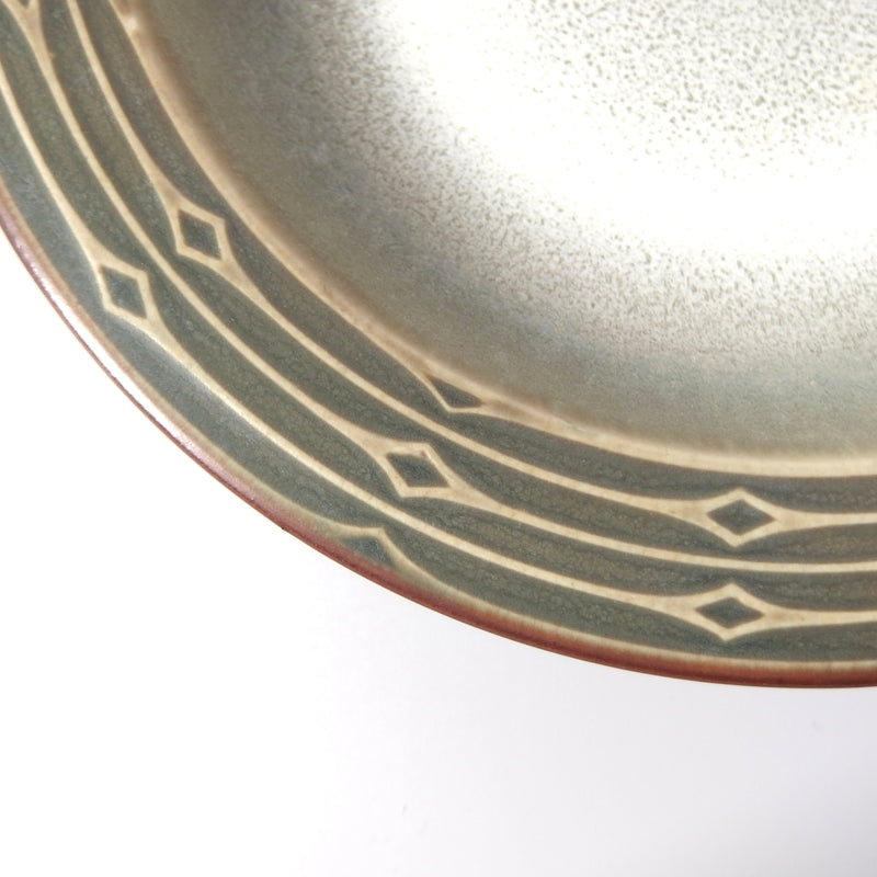 Jens.H.Quistgaard （イェンス・クイストゴー）Rune （ルーン）deep plate │ 北欧ヴィンテージ デンマーク 食器 プレート 陶磁器