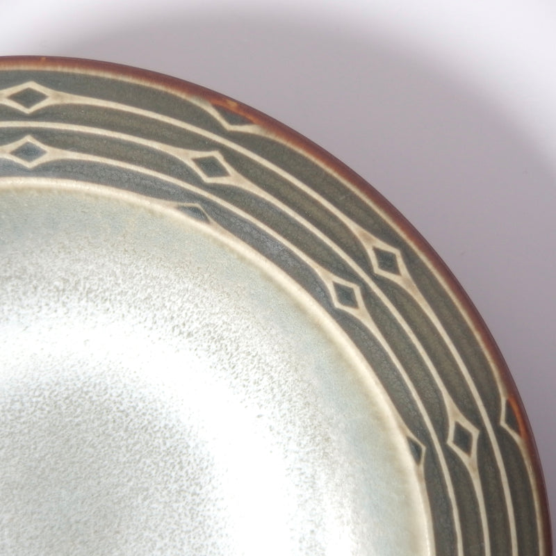 Jens.H.Quistgaard （イェンス・クイストゴー）Rune （ルーン）deep plate │ 北欧ヴィンテージ デンマーク 食器 プレート 陶磁器