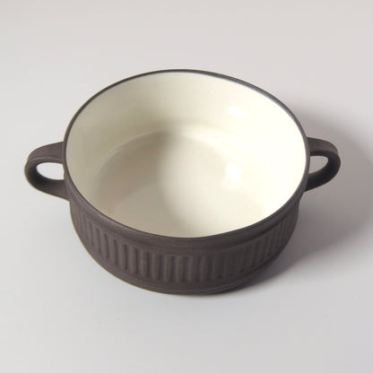 【北欧 デンマーク ヴィンテージ】Quistgaard（クイストゴー） Flame stone（フレームストーン）soup bowl