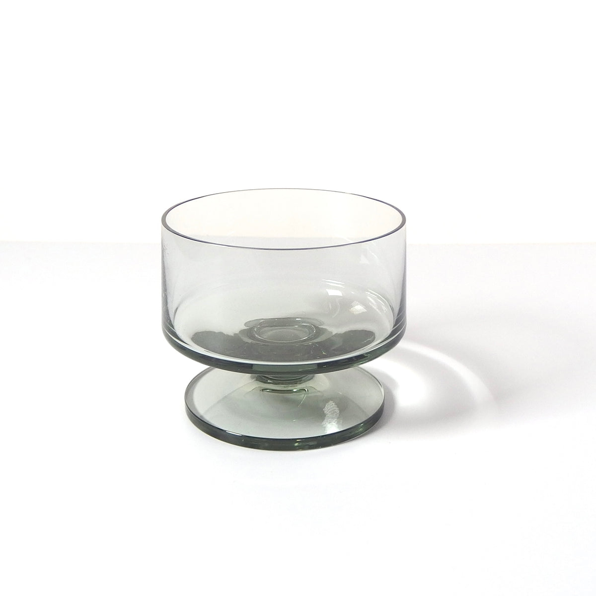 【北欧 デンマーク ヴィンテージ】Holmegaard （ホルムガード） Stub （スタブ） smoke glass