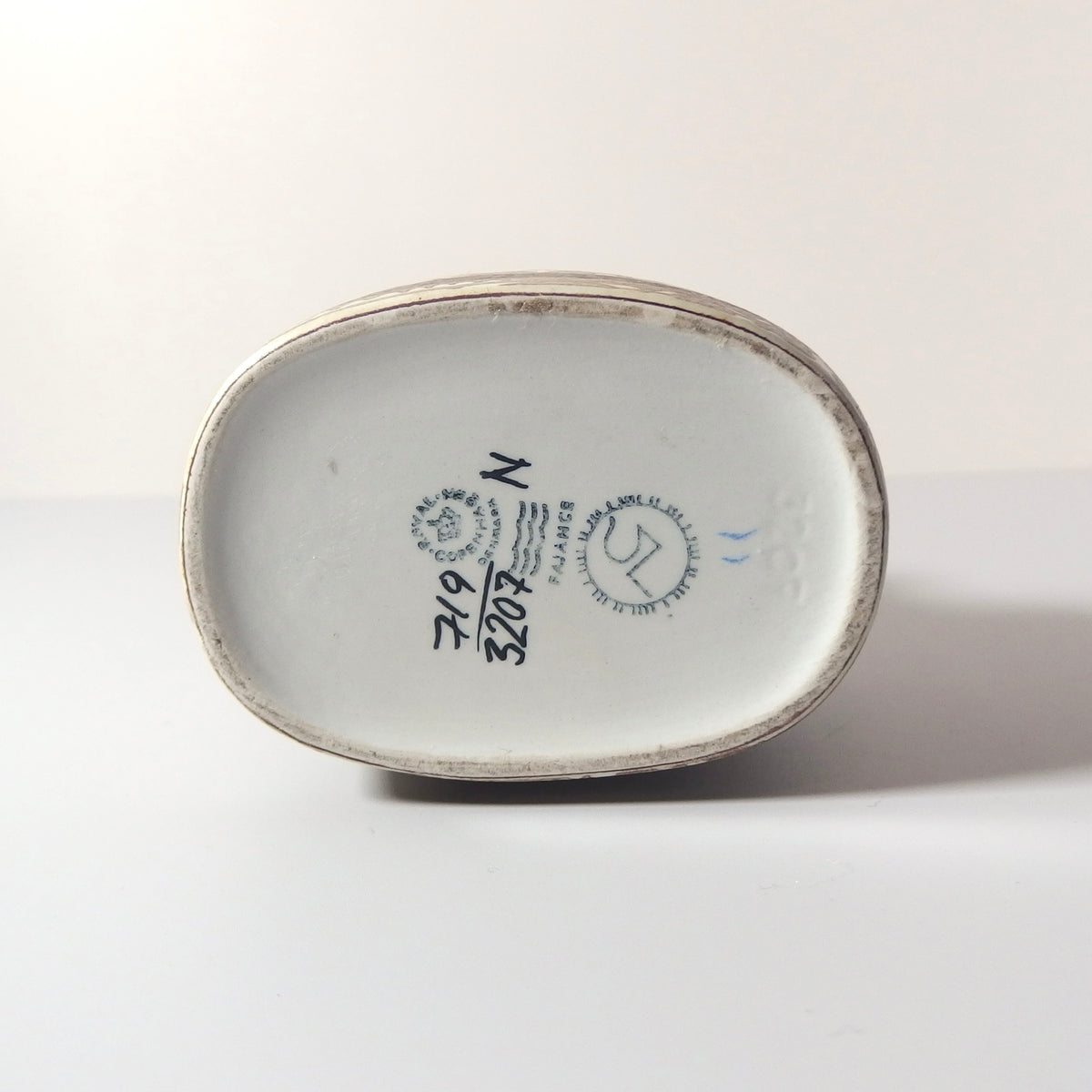 Royal copenhagen （ロイヤルコペンハーゲン） Baca （バッカ）vase fish small │ 北欧ヴィンテージ デンマーク 花瓶 陶磁器