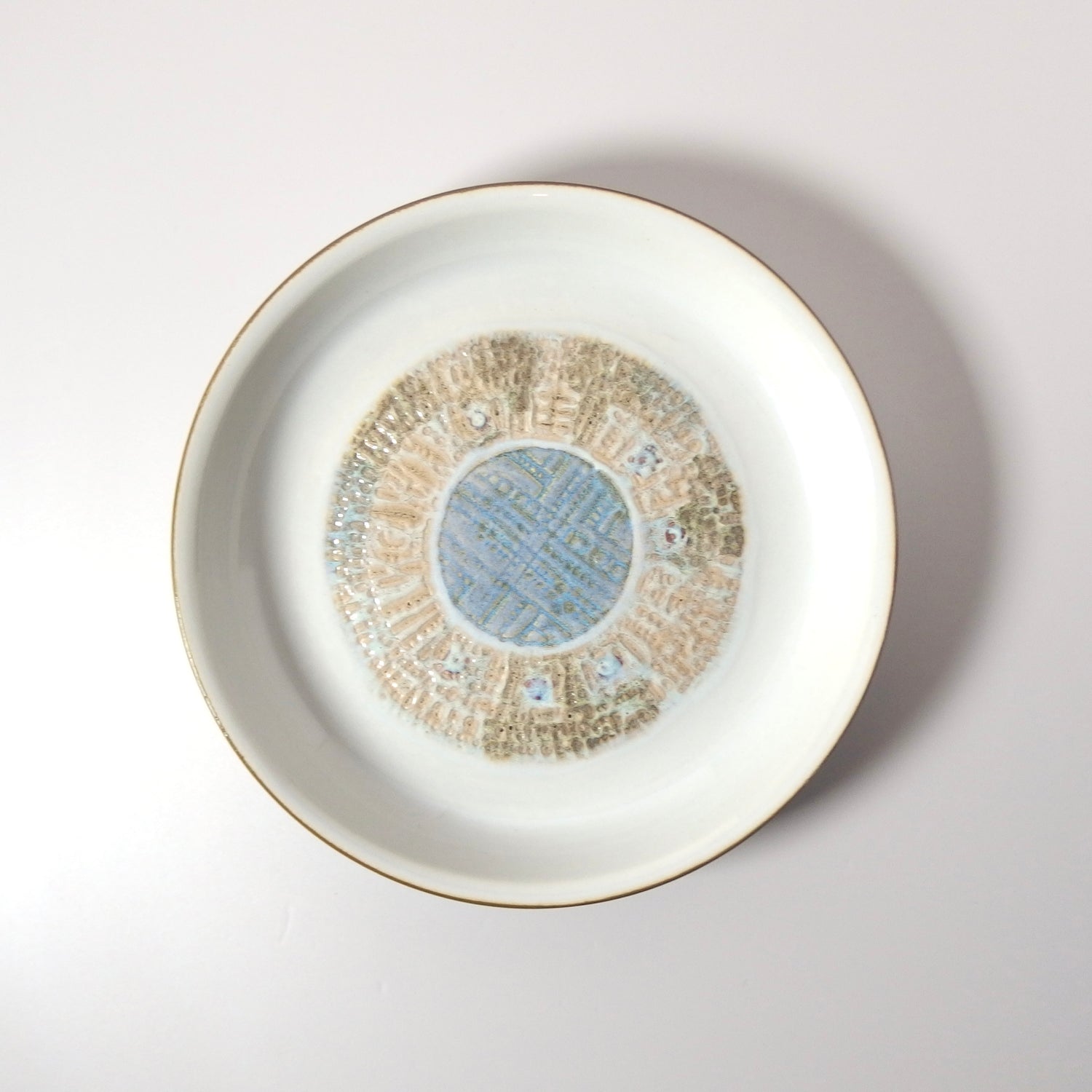 【北欧 デンマーク ヴィンテージ】Royal copenhagen （ロイヤルコペンハーゲン） Tenera （テネラ） Sol plate