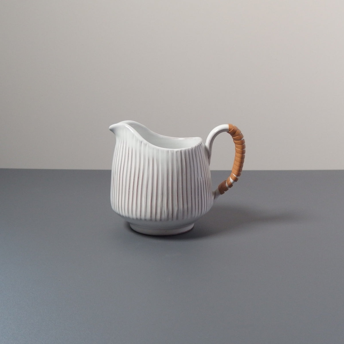 Løvemose （ロウエモーズ） Hvidsten creamer & sugar bowl │ 北欧ヴィンテージ デンマーク 食器 ボウル クリーマー 陶磁器