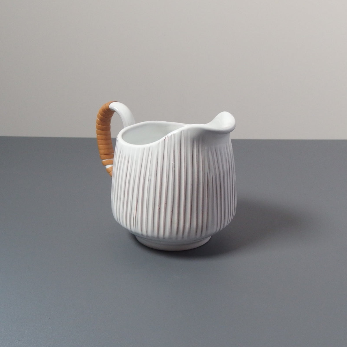 Løvemose （ロウエモーズ） Hvidsten creamer & sugar bowl │ 北欧ヴィンテージ デンマーク 食器 ボウル クリーマー 陶磁器