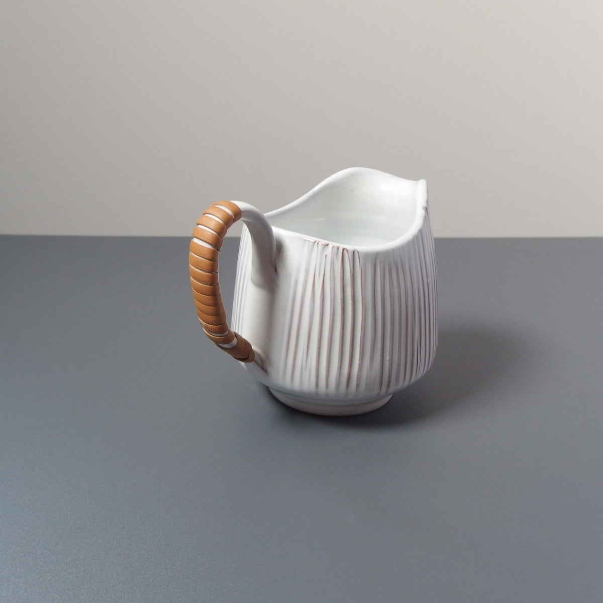 Løvemose （ロウエモーズ） Hvidsten creamer & sugar bowl │ 北欧ヴィンテージ デンマーク 食器 ボウル クリーマー 陶磁器